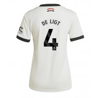 Maglie da calcio Manchester United Matthijs de Ligt #4 Terza Maglia Femminile 2024-25 Manica Corta